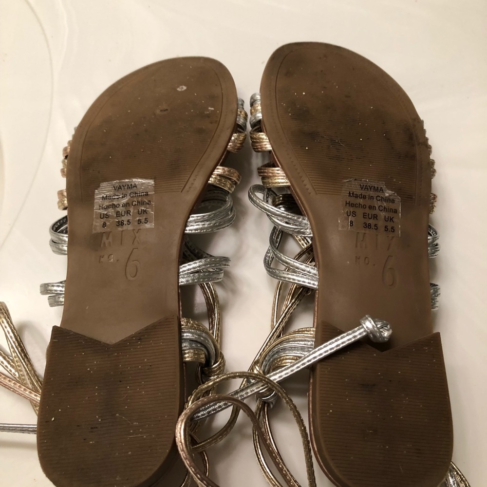 Sandals 👡 Tri Color - Picture 3 of 4
